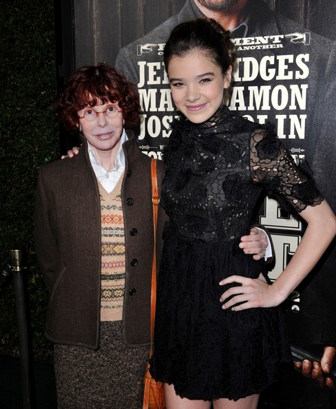 The two Matties: Kim Darby with Hailee Steinfeld, 2010 